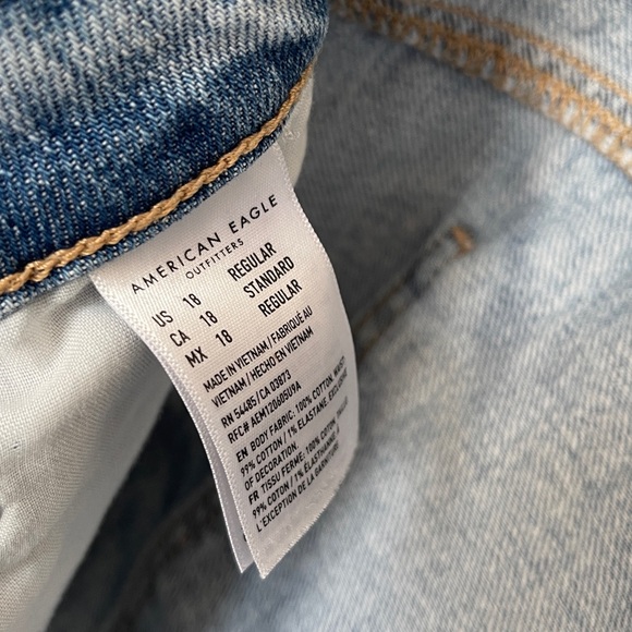 American Eagle super high rise A-line skirt size 18 - Picture 4 of 4